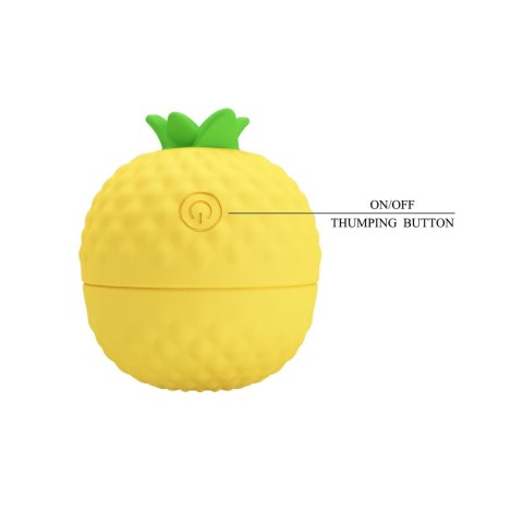 PRETTY LOVE - Pineapple Secret, 12 thumping functions, Silicone Baile - Boys of Toys Sp. z. o.o. (dystrybutor) PRETTY LOVE - Pineapple Secret, 12 thumping functions, Silicone Baile - Boys of Toys Sp. z. o.o. (dystrybutor)