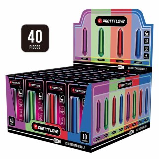 PRETTY LOVE - STEFAN, 10 vibration functions, USB rechargeable Baile - Boys of Toys Sp. z. o.o. (dystrybutor)