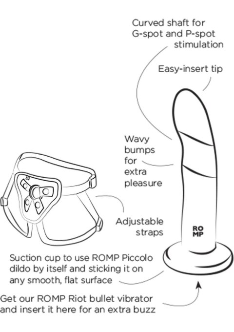 ROMP Piccolo Pegging Kit - MULTICOLOR SCALA ROMP Piccolo Pegging Kit - MULTICOLOR SCALA