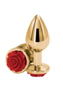 Rose Buttplug Medium Red SCALA Rose Buttplug Medium Red SCALA