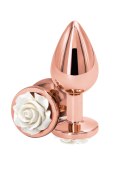 Rose Buttplug Medium White SCALA Rose Buttplug Medium White SCALA