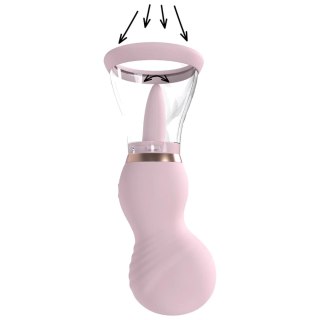 Sensual - Rechargeable Vulva and Breast Pump - Pink SHOTS