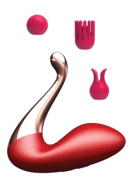 Stymulator - Swan massager, interchangeable heads - USB 9 Functions / APP Mobile Boys of Toys Sp. z o.o.