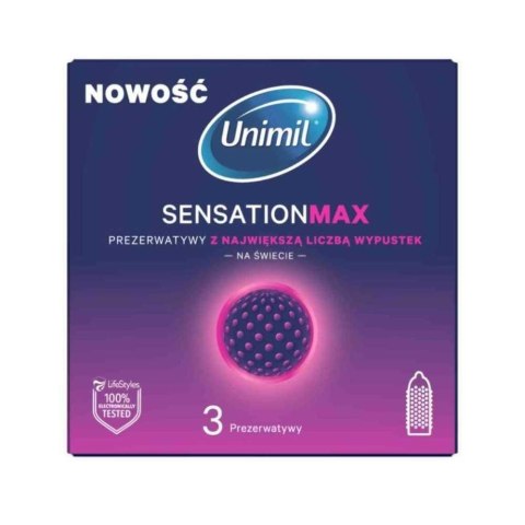 UNIMIL SENSATION MAX BX3 PL SKYN - UNIMIL Sp. z o.o. UNIMIL SENSATION MAX BX3 PL SKYN - UNIMIL Sp. z o.o.