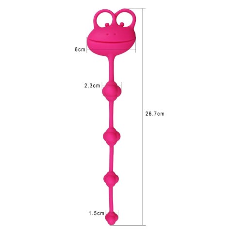 10"" Silicone Frog Anal Beads LoveToy - Boys of Toys Sp. z o.o. (dystrybutor) 10"" Silicone Frog Anal Beads LoveToy - Boys of Toys Sp. z o.o. (dystrybutor)