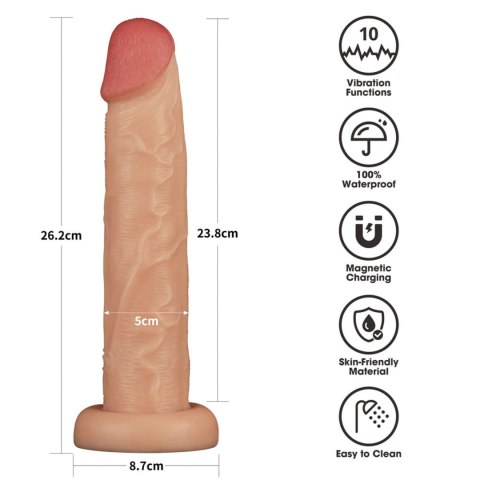 10'' Vibrating Power Basics Cock LoveToy - Boys of Toys Sp. z o.o. (dystrybutor) 10'' Vibrating Power Basics Cock LoveToy - Boys of Toys Sp. z o.o. (dystrybutor)