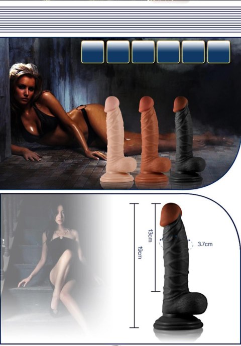 7.5"" Real Extreme Dildo Flesh LoveToy - Boys of Toys Sp. z o.o. (dystrybutor) 7.5"" Real Extreme Dildo Flesh LoveToy - Boys of Toys Sp. z o.o. (dystrybutor)