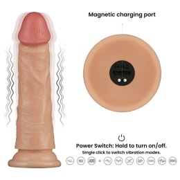 7'' Vibrating Power Basics Cock LoveToy - Boys of Toys Sp. z o.o. (dystrybutor)