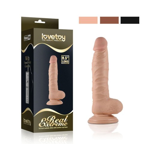 8.5"" Real Extreme Dildo Flesh LoveToy - Boys of Toys Sp. z o.o. (dystrybutor) 8.5"" Real Extreme Dildo Flesh LoveToy - Boys of Toys Sp. z o.o. (dystrybutor)
