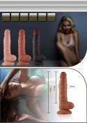 8.5"" Real Extreme Dildo Flesh LoveToy - Boys of Toys Sp. z o.o. (dystrybutor)