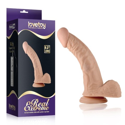 8.5"" Real Extreme Dildo Flesh LoveToy - Boys of Toys Sp. z o.o. (dystrybutor) 8.5"" Real Extreme Dildo Flesh LoveToy - Boys of Toys Sp. z o.o. (dystrybutor)