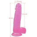 8"" Jelly Studs Crystal Dildo Large Pink LoveToy - Boys of Toys Sp. z o.o. (dystrybutor) 8"" Jelly Studs Crystal Dildo Large Pink LoveToy - Boys of Toys Sp. z o.o. (dystrybutor)