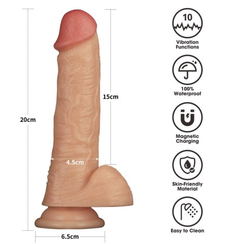 8'' Vibrating Power Basics Cock LoveToy - Boys of Toys Sp. z o.o. (dystrybutor) 8'' Vibrating Power Basics Cock LoveToy - Boys of Toys Sp. z o.o. (dystrybutor)