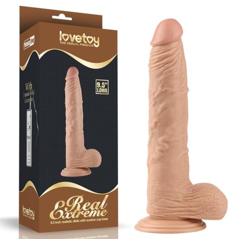 9.5'' Real Extreme Dildo Flesh LoveToy - Boys of Toys Sp. z o.o. (dystrybutor)