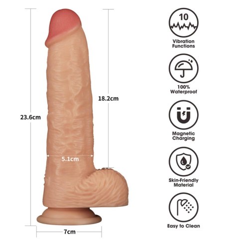 9.5'' Vibrating Power Basics Cock LoveToy - Boys of Toys Sp. z o.o. (dystrybutor) 9.5'' Vibrating Power Basics Cock LoveToy - Boys of Toys Sp. z o.o. (dystrybutor)