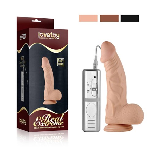 9"" Real Extreme Vibrating Dildo Flesh LoveToy - Boys of Toys Sp. z o.o. (dystrybutor) 9"" Real Extreme Vibrating Dildo Flesh LoveToy - Boys of Toys Sp. z o.o. (dystrybutor)