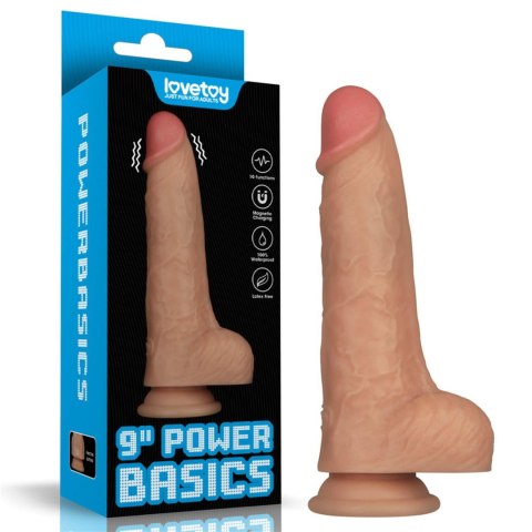 9'' Vibrating Power Basics Cock LoveToy - Boys of Toys Sp. z o.o. (dystrybutor) 9'' Vibrating Power Basics Cock LoveToy - Boys of Toys Sp. z o.o. (dystrybutor)