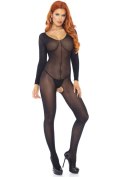 Long Sleeves Bodystocking Black SCALA Long Sleeves Bodystocking Black SCALA