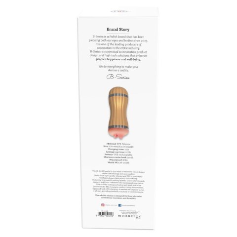 Masturbator- Bevis - 36 functions USB B - Series Lyla Masturbator- Bevis - 36 functions USB B - Series Lyla