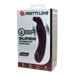 PRETTY LOVE - DJ RABBIT, 10 vibration functions, Silicone, Magnetic USB charging Baile - Boys of Toys Sp. z. o.o. (dystrybutor)
