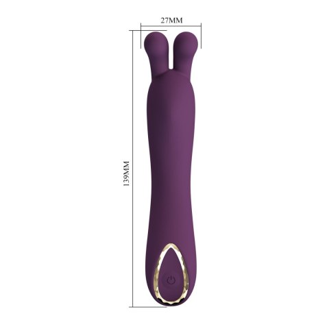 PRETTY LOVE - DJ RABBIT, 10 vibration functions, Silicone, Magnetic USB charging Baile - Boys of Toys Sp. z. o.o. (dystrybutor) PRETTY LOVE - DJ RABBIT, 10 vibration functions, Silicone, Magnetic USB charging Baile - Boys of Toys Sp. z. o.o. (dystrybutor)