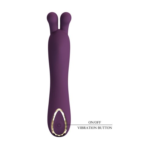 PRETTY LOVE - DJ RABBIT, 10 vibration functions, Silicone, Magnetic USB charging Baile - Boys of Toys Sp. z. o.o. (dystrybutor) PRETTY LOVE - DJ RABBIT, 10 vibration functions, Silicone, Magnetic USB charging Baile - Boys of Toys Sp. z. o.o. (dystrybutor)