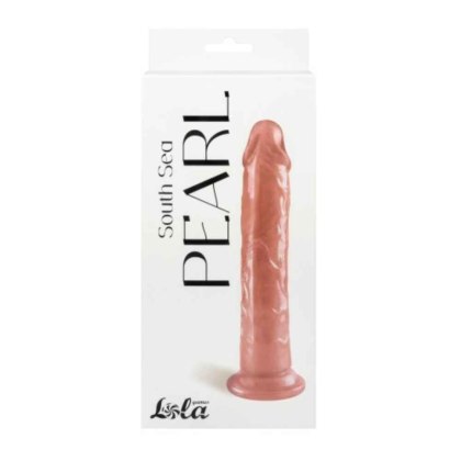 Lola Toys South Sea Pearl - perłowe realistyczne dildo, różowe, 20 cm