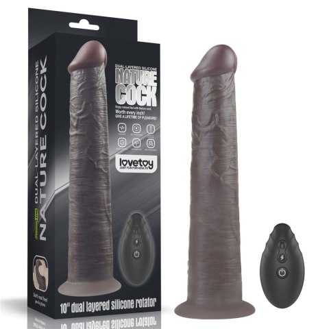 10'' Dual Layered Platinum Silicone Rotator LoveToy - Boys of Toys Sp. z o.o. (dystrybutor) 10'' Dual Layered Platinum Silicone Rotator LoveToy - Boys of Toys Sp. z o.o. (dystrybutor)