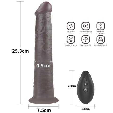 10'' Dual Layered Platinum Silicone Rotator LoveToy - Boys of Toys Sp. z o.o. (dystrybutor) 10'' Dual Layered Platinum Silicone Rotator LoveToy - Boys of Toys Sp. z o.o. (dystrybutor)