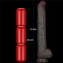 14.5'' Dual Layered Bendable Silicone Cock XXL(Black) LoveToy - Boys of Toys Sp. z o.o. (dystrybutor) 14.5'' Dual Layered Bendable Silicone Cock XXL(Black) LoveToy - Boys of Toys Sp. z o.o. (dystrybutor)
