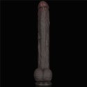 14.5'' Dual Layered Bendable Silicone Cock XXL(Black) LoveToy - Boys of Toys Sp. z o.o. (dystrybutor) 14.5'' Dual Layered Bendable Silicone Cock XXL(Black) LoveToy - Boys of Toys Sp. z o.o. (dystrybutor)
