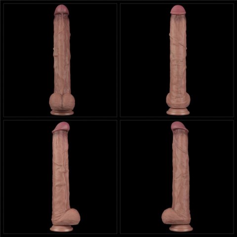 14.5'' Dual Layered Bendable Silicone Cock XXL(Flesh) LoveToy - Boys of Toys Sp. z o.o. (dystrybutor) 14.5'' Dual Layered Bendable Silicone Cock XXL(Flesh) LoveToy - Boys of Toys Sp. z o.o. (dystrybutor)