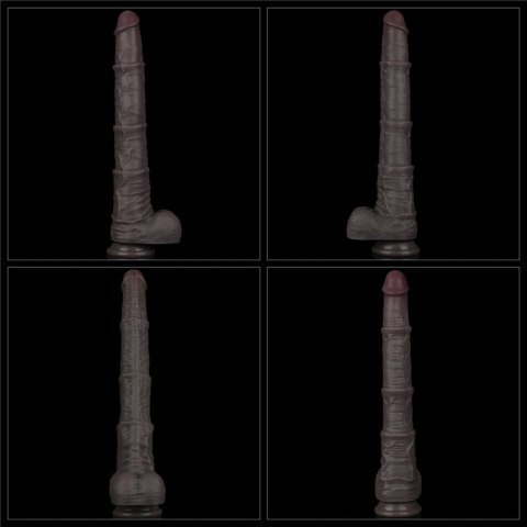 16'' Dual Layered Bendable Silicone Cock XXL(Black) LoveToy - Boys of Toys Sp. z o.o. (dystrybutor) 16'' Dual Layered Bendable Silicone Cock XXL(Black) LoveToy - Boys of Toys Sp. z o.o. (dystrybutor)