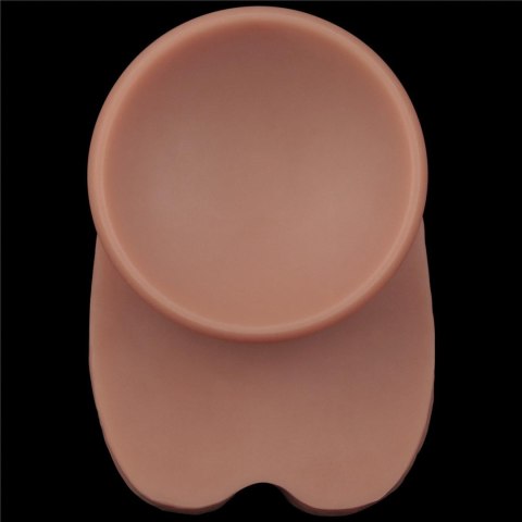 16'' Dual Layered Bendable Silicone Cock XXL(Flesh) LoveToy