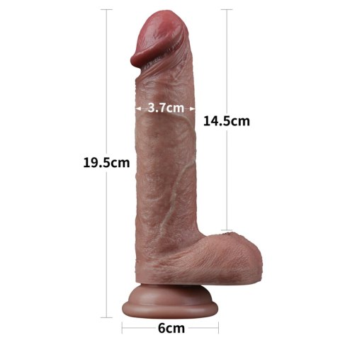 7.5'' Dual Layered Silicone Cock LoveToy - Boys of Toys Sp. z o.o. (dystrybutor) 7.5'' Dual Layered Silicone Cock LoveToy - Boys of Toys Sp. z o.o. (dystrybutor)
