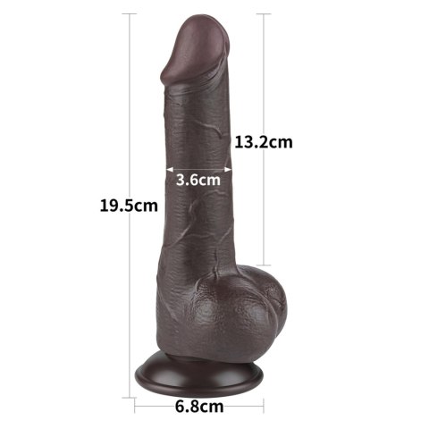 7.5'' Sliding Skin Dual Layer Dong Black LoveToy - Boys of Toys Sp. z o.o. (dystrybutor) 7.5'' Sliding Skin Dual Layer Dong Black LoveToy - Boys of Toys Sp. z o.o. (dystrybutor)