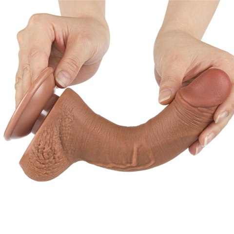 7.5'' Sliding Skin Dual Layer Dong Brown LoveToy - Boys of Toys Sp. z o.o. (dystrybutor) 7.5'' Sliding Skin Dual Layer Dong Brown LoveToy - Boys of Toys Sp. z o.o. (dystrybutor)