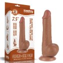 7.5'' Sliding Skin Dual Layer Dong Brown LoveToy - Boys of Toys Sp. z o.o. (dystrybutor) 7.5'' Sliding Skin Dual Layer Dong Brown LoveToy - Boys of Toys Sp. z o.o. (dystrybutor)