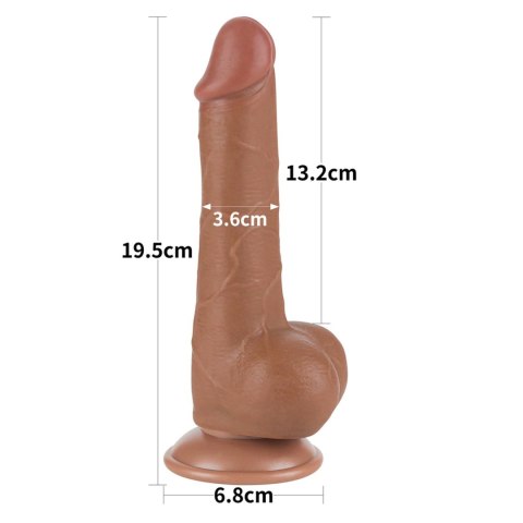 7.5'' Sliding Skin Dual Layer Dong Brown LoveToy - Boys of Toys Sp. z o.o. (dystrybutor) 7.5'' Sliding Skin Dual Layer Dong Brown LoveToy - Boys of Toys Sp. z o.o. (dystrybutor)