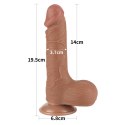 7.5'' Sliding Skin Dual Layer Dong Brown LoveToy - Boys of Toys Sp. z o.o. (dystrybutor) 7.5'' Sliding Skin Dual Layer Dong Brown LoveToy - Boys of Toys Sp. z o.o. (dystrybutor)