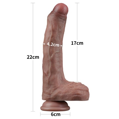 8.5'' Dual Layered Silicone Cock LoveToy - Boys of Toys Sp. z o.o. (dystrybutor) 8.5'' Dual Layered Silicone Cock LoveToy - Boys of Toys Sp. z o.o. (dystrybutor)