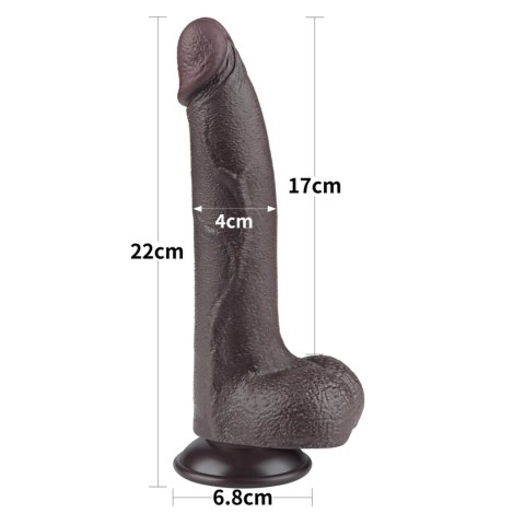 8.5'' Sliding Skin Dual Layer Dong Black LoveToy - Boys of Toys Sp. z o.o. (dystrybutor) 8.5'' Sliding Skin Dual Layer Dong Black LoveToy - Boys of Toys Sp. z o.o. (dystrybutor)
