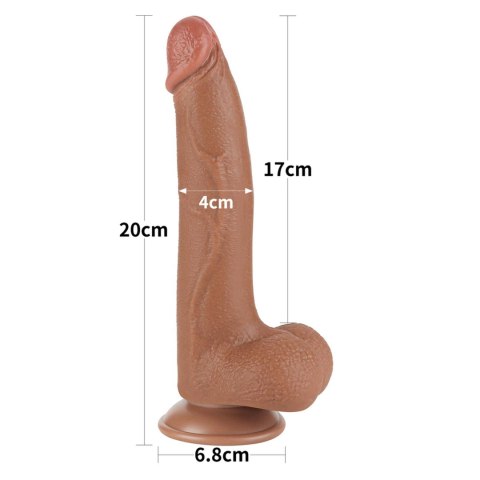 8.5'' Sliding Skin Dual Layer Dong Brown LoveToy - Boys of Toys Sp. z o.o. (dystrybutor) 8.5'' Sliding Skin Dual Layer Dong Brown LoveToy - Boys of Toys Sp. z o.o. (dystrybutor)