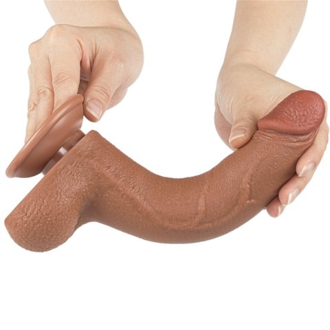 8.5'' Sliding Skin Dual Layer Dong Brown LoveToy - Boys of Toys Sp. z o.o. (dystrybutor) 8.5'' Sliding Skin Dual Layer Dong Brown LoveToy - Boys of Toys Sp. z o.o. (dystrybutor)