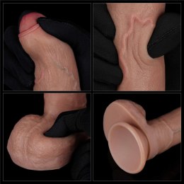 8'' Dual Layered Silicone Cock LoveToy - Boys of Toys Sp. z o.o. (dystrybutor)