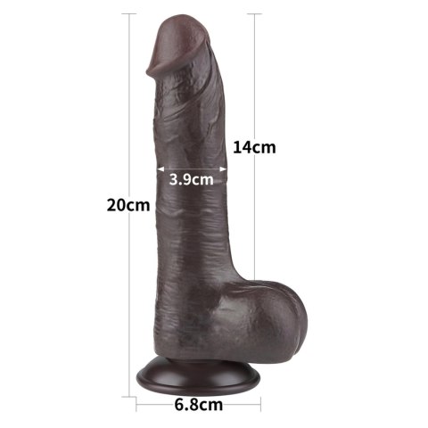 8'' Sliding Skin Dual Layer Dong Black LoveToy - Boys of Toys Sp. z o.o. (dystrybutor) 8'' Sliding Skin Dual Layer Dong Black LoveToy - Boys of Toys Sp. z o.o. (dystrybutor)