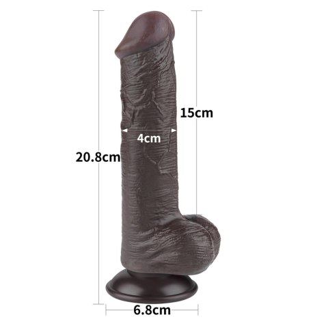8'' Sliding Skin Dual Layer Dong Black LoveToy - Boys of Toys Sp. z o.o. (dystrybutor) 8'' Sliding Skin Dual Layer Dong Black LoveToy - Boys of Toys Sp. z o.o. (dystrybutor)