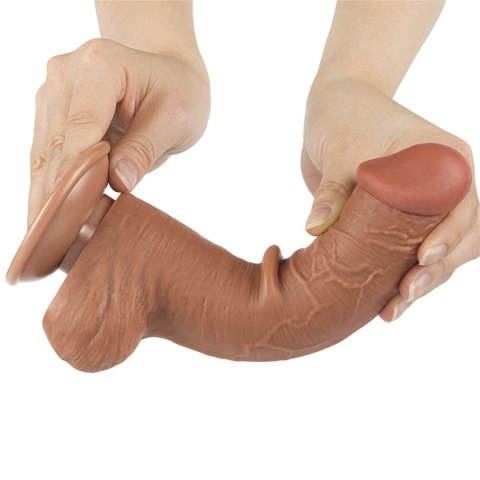 8'' Sliding Skin Dual Layer Dong Brown LoveToy - Boys of Toys Sp. z o.o. (dystrybutor) 8'' Sliding Skin Dual Layer Dong Brown LoveToy - Boys of Toys Sp. z o.o. (dystrybutor)