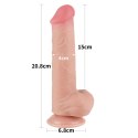 8'' Sliding Skin Dual Layer Dong Flesh LoveToy - Boys of Toys Sp. z o.o. (dystrybutor) 8'' Sliding Skin Dual Layer Dong Flesh LoveToy - Boys of Toys Sp. z o.o. (dystrybutor)