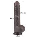 9.5'' Sliding Skin Dual Layer Dong Black LoveToy - Boys of Toys Sp. z o.o. (dystrybutor) 9.5'' Sliding Skin Dual Layer Dong Black LoveToy - Boys of Toys Sp. z o.o. (dystrybutor)